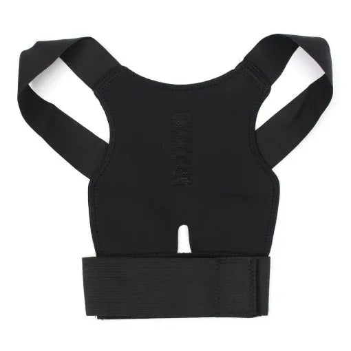 Adjustable Back Posture Corrector Belt – Heavy-Duty Lumbar Support Brace for Office, Fitness