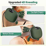 Premium 3D Bionic Hand-Shape Neck Massager with Red Hot Compress