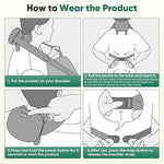 Premium 3D Bionic Hand-Shape Neck Massager with Red Hot Compress