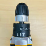 Power Drill with 2 Lithium-Ion Batteries, Charger, Flexible Shaft, and 26-Piece Drill/Driver
