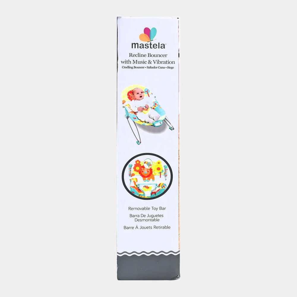 Baby Bouncer with Toy Bar – Comfortable, Calming & Safe for Newborns
