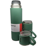 Stainless Steel Insulated Vacuum Flask Set – Hot & Cold Thermal Water Bottle