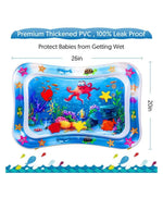 Baby Water Playmat – Ocean World Sensory Tummy Time Mat for Newborns & Toddlers
