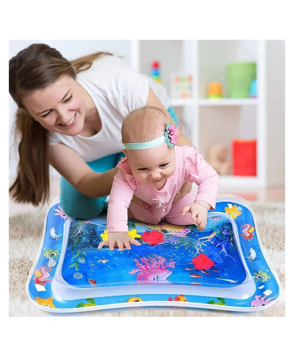 Baby Water Playmat – Ocean World Sensory Tummy Time Mat for Newborns & Toddlers