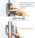 Easy Fridge & Cabinet Lock – Child Safety Security Latch