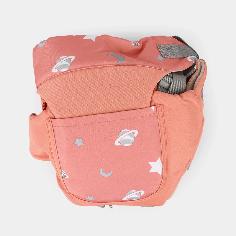 EasyWear 3-in-1 Baby Carrier with Detachable Hip Seat | Ergonomic & Comfortable | Pink Colors