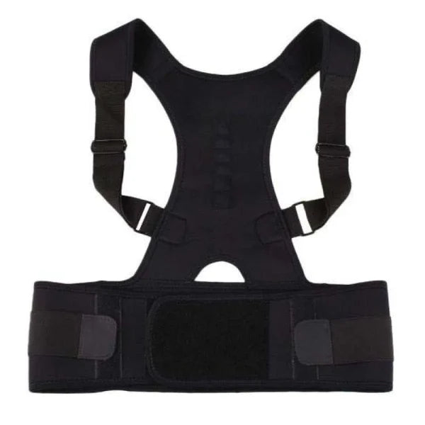 Adjustable Back Posture Corrector Belt – Heavy-Duty Lumbar Support Brace for Office, Fitness