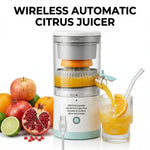Wireless Automatic Citrus Juicer – USB Rechargeable Fruit Squeezer