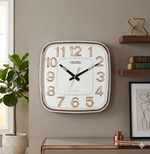 Gear Wall Clock – Luxury Moving Cog Timepiece with Roman & Linear Markers (Copy)