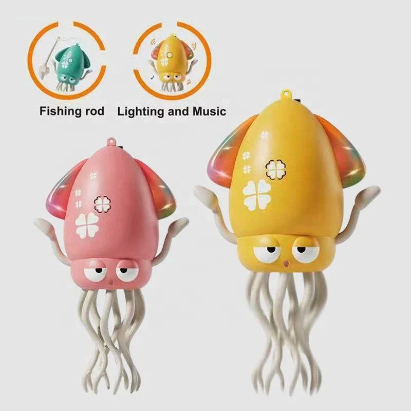Electric Dancing Squid Toy for Kids | Music, Lights & Motion