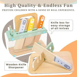 Little Kitchen Accessories + Colorful Fruit & Vegetable Cutting Toy (Pack 2)