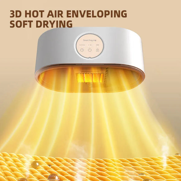 Portable Hanging Clothes Dryer – Foldable Electric Garment