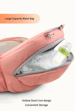 EasyWear 3-in-1 Baby Carrier with Detachable Hip Seat | Ergonomic & Comfortable | Pink Colors