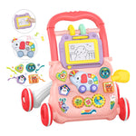 Music Baby Walker – 2-in-1 Activity & Learning Toy | With Lights, Sounds & Drawing Board