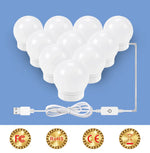 Professional LED Vanity Mirror Lights – 3 Color Modes & 10 Brightness Levels