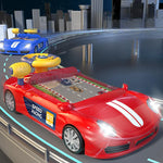 Mario Adventure Racing Toy Car – Little Hero Driving Game with Steering Wheel (3+ Years)