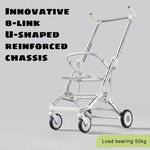 Luxury Baby Stroller – Foldable Travel Pram with Sunshade (Only For Karachi Customers)