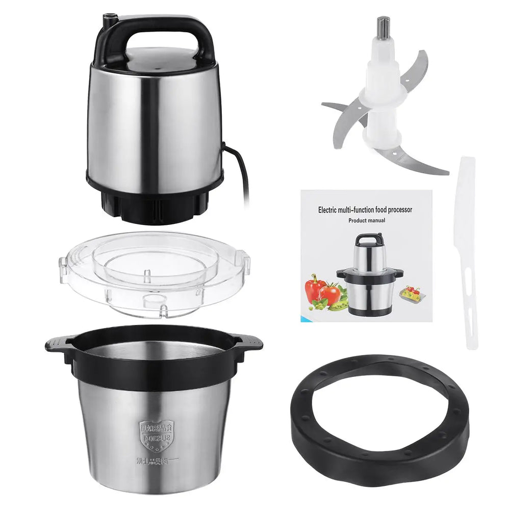 King Style 6L Heavy Duty Meat Chopper – 100% Copper Motor & Italian Blades