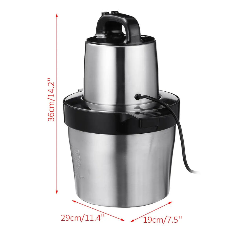 King Style 6L Heavy Duty Meat Chopper – 100% Copper Motor & Italian Blades