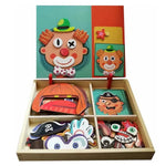 Magnetic Face Changing Puzzle Game - 67 Pieces.