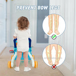 Music Baby Walker – 2-in-1 Activity & Learning Toy | With Lights, Sounds & Drawing Board