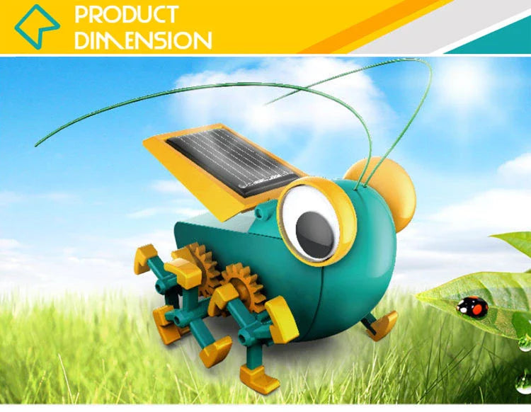 Solar Robot Detective Kit  STEM Science DIY Building Toy