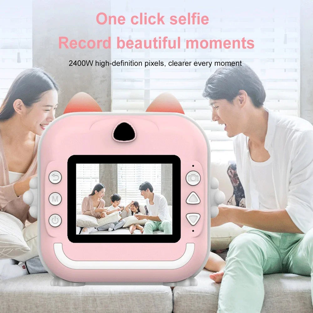 Kids Instant Print Camera  Fun & Portable for Children