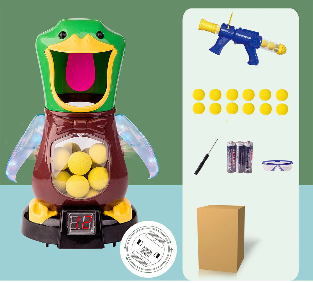 Duck Target Shooting Game – Launcher with Score Counter | One Gun |
