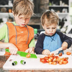 Perfect Kids Kitchen Set + Colorful Fruit & Vegetable Cutting Toy ( Pack 2 )