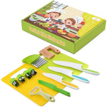 Perfect Kids Kitchen Set + Colorful Fruit & Vegetable Cutting Toy ( Pack 1 )