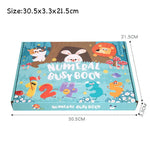 Numeral Busy Book – Early Learning Educational Activity Book