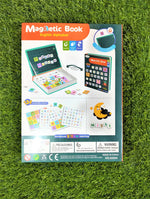 Magnetic Book | Piece Magnetic Puzzle Toy for Kids | Alphabets & Unicorn