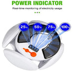 Foldable LED Camping Light Bulb – 90° Adjustable Hanging Emergency Lamp for Outdoor