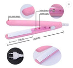 Mini 2-in-1 Portable Hair Straightener & Curler