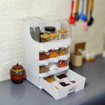 All-in-One Multi-Layer Kitchen Spice Organizer Box