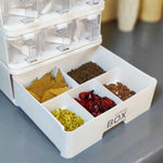 All-in-One Multi-Layer Kitchen Spice Organizer Box
