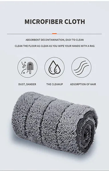 Spray Mop – 360° Rotating Floor Cleaner with Microfiber Pad