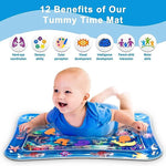 Baby Water Playmat – Ocean World Sensory Tummy Time Mat for Newborns & Toddlers
