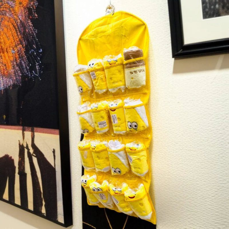 Hanging 16-Pocket Multi-Purpose Clear Organizer – Space-Saving Storage Solution