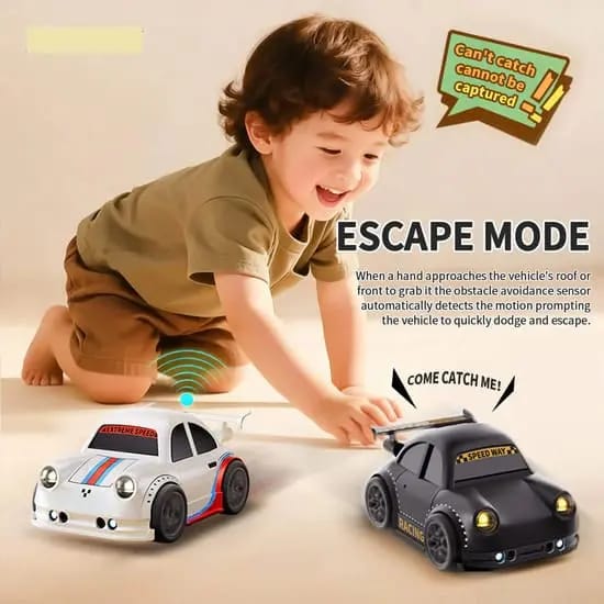 Smart Mini Drift Car – Remote Control & Automatic Escape Sensor