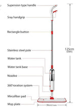 Premium Healthy Spray Mop – 360° Rotating Floor Cleaner with Microfiber Pad