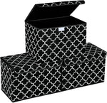 Foldable Multi-Purpose Storage Box – Large Toy Organizer & Closet Chest with Lid