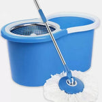 360° Spin Mop & Bucket System – Dual-Action Cleaning with Stainless Steel Wringer