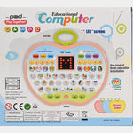 Apple-Shaped Educational Learning Computer – Interactive Toddler Tablet with LED Screen & Music