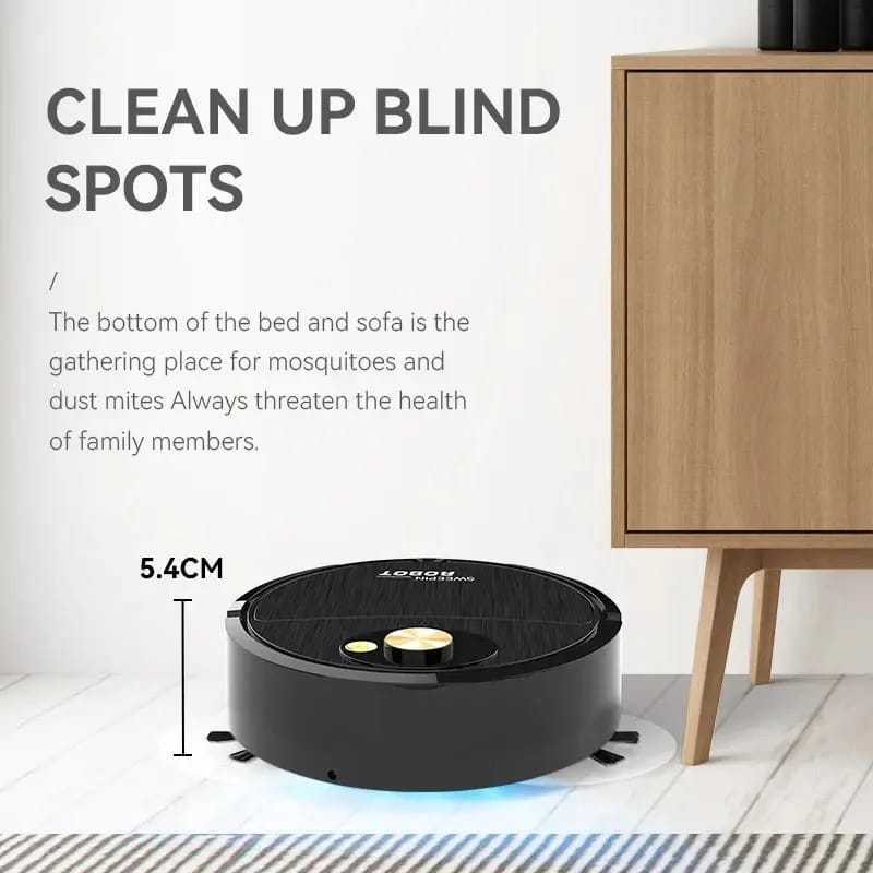 3-in-1 Smart Robot Vacuum Cleaner – Automatic Sweeping, Mopping & Vacuuming Floor Robot