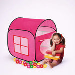 Pop-Up Kids' Amusement Playhouse – Portable Indoor & Outdoor Play Tent with Mesh Windows