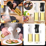 Premium Leak-Proof Oil Spray Bottle Dispenser for Cooking, BBQ & Air Frying