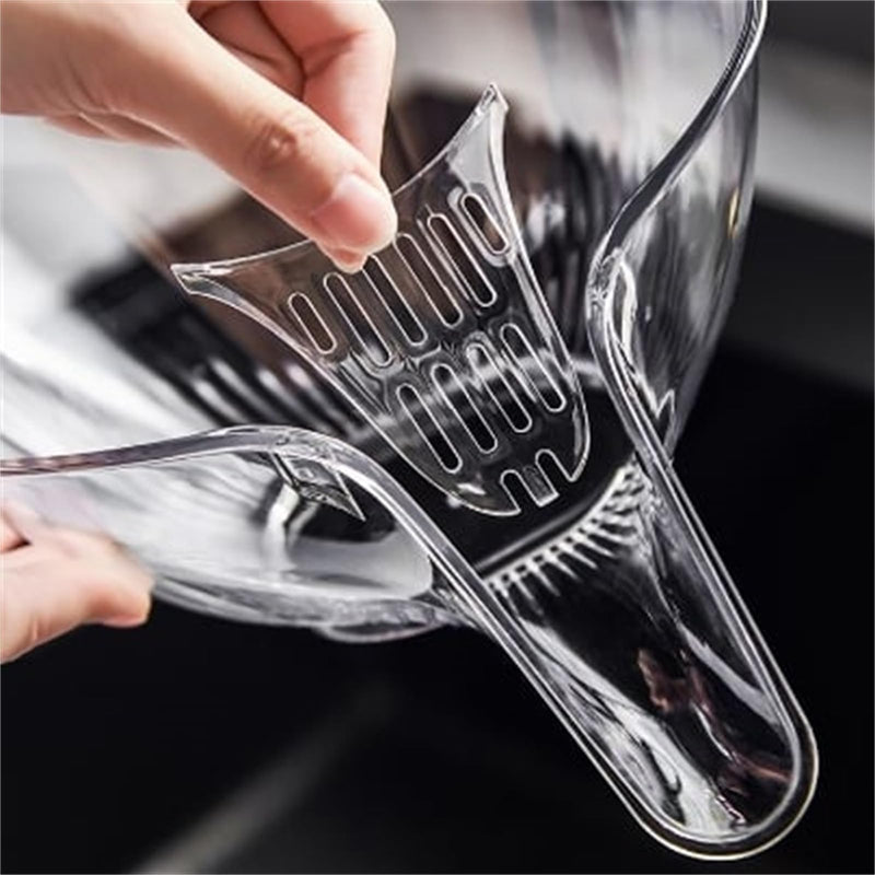 Multi-functional Funnel Drain Basket – 2-in-1 Fruit & Veggie Washer
