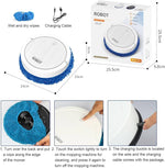 Smart Electric Mopping Robot – 360° Automatic Floor Cleaner