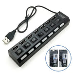 High-Speed Multi-Port USB Hub with Individual Switches